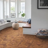 ДУБ МЕДНЫЙ БРАШИРОВАННЫЙ ЛАМИНАТ  QUICK-STEP  IMPRESSIVE PATTERNS ламинат для пола