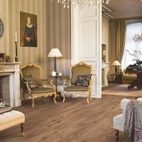 ДУБ ШОКОЛАДНЫЙ ПРОМАСЛЕННЫЙ ЛАМИНАТ  QUICK-STEP  ELIGNA ламинат для пола
