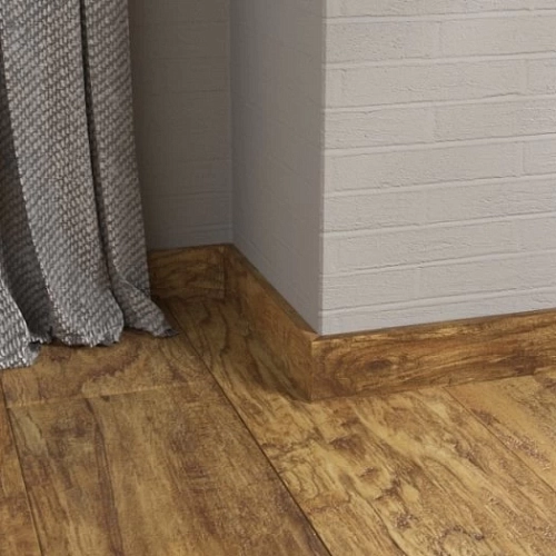 ПЕКАН БАРРОУ ПЛИНТУС  ЛАМИНИРОВАННЫЙ МДФ  FINE FLOOR RICH