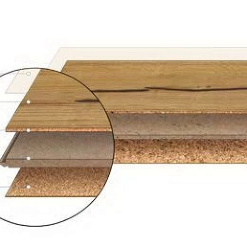 CASTLE OAK WHITE ПРОБКОВОЕ ПОКРЫТИЕ CORKSTYLE ПРОБКОВЫЙ ПОЛ ЗАМКОВЫЙ WOOD