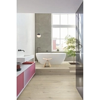 ДУБ ХЛОПКОВЫЙ БЕЖЕВЫЙ  КВАРЦ ВИНИЛ  QUICK STEP LVT  ALPHA VINYL BLOOM