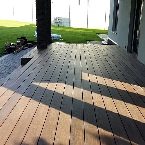 TEAK ТЕРРАСНАЯ ДОСКА  LEGRO ULTRA NATURALE в интерьере № 46163