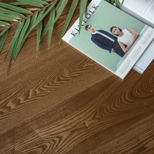 ЯСЕНЬ СВЕТЛЫЙ ОРЕХ ПАРКЕТНАЯ ДОСКА AMBER WOOD КЛАССИКА