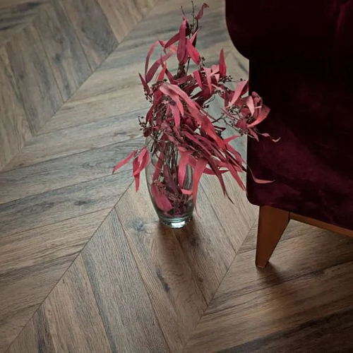 ШЕВРОН ЛУВР КВАРЦ ВИНИЛ VINILAM PARQUET CHEVRON