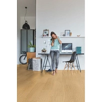 ДУБ ЧИСТЫЙ МЕДОВЫЙ  КВАРЦ ВИНИЛ  QUICK STEP LVT  ALPHA VINYL BLOOM
