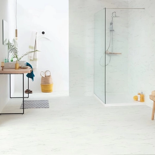 МРАМОР ИТАЛЬЯНСКИЙ КВАРЦ ВИНИЛ PERGO LVT OPTIMUM CLICK TILE