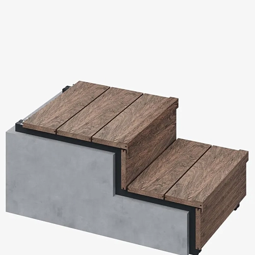 УГОЛОК AC 60 ТЕРРАСНАЯ ДОСКА  LEGRO ULTRA NATURALE в интерьере № 46171