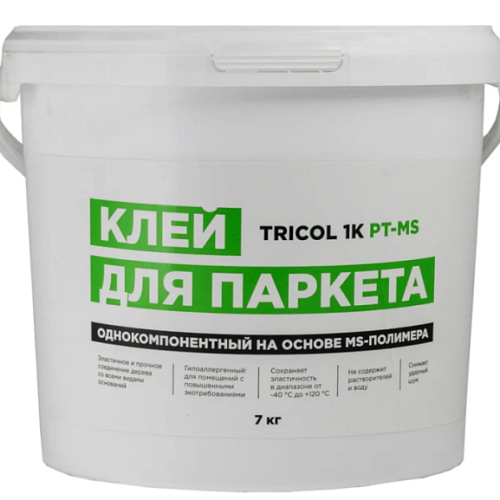 1K PT-MS КЛЕЙ ДЛЯ ПАРКЕТА  TRICOL