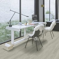 ДУБ СЕРЫЙ ГЛАДКИЙ  КВАРЦ ВИНИЛ  QUICK STEP LVT  ATMOSPHERE