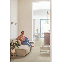ДУБ МОРСКОЙ СВЕТЛЫЙ  КВАРЦ ВИНИЛ  QUICK STEP LVT  ALPHA VINYL BLOOM