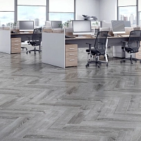 ДУБ СТРАСБУРГ  КВАРЦ ВИНИЛ  CRONAFLOOR  HERRINGBONE