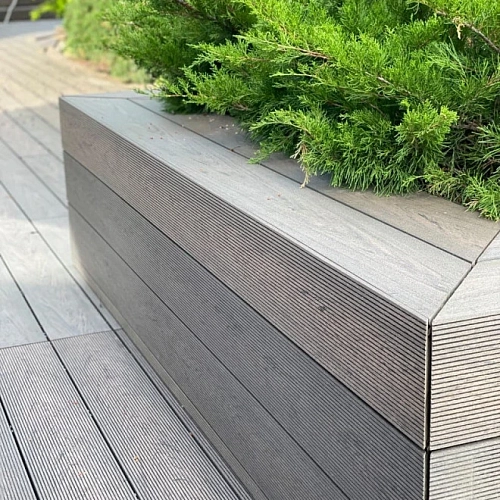 WENGE ТЕРРАСНАЯ ДОСКА  BRUGGAN MULTICOLOR в интерьере № 46142