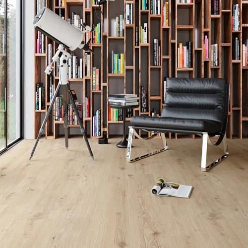 ДУБ КЛАССИЧЕСКИЙ БЕЖЕВЫЙ КВАРЦ ВИНИЛ QUICK STEP LVT Clix Floor Classic Plank
