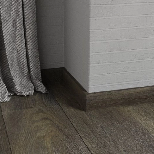 ДУБ БЕРГАМО ПЛИНТУС  ЛАМИНИРОВАННЫЙ МДФ  FINE FLOOR RICH