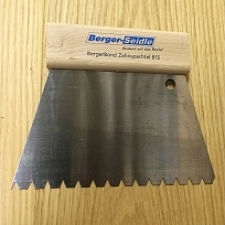 BERGERTOOL ZAHNSPACHTEL B15 ИНСТРУМЕНТЫ ДЛЯ УКЛАДКИ  BERGER-SIEDLE