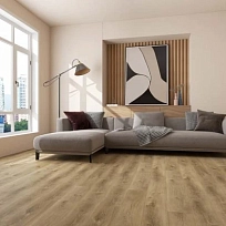 ДУБ СЕВЕРНЫЙ КОРИЧНЕВЫЙ  КВАРЦ ВИНИЛ  QUICK STEP LVT  CANYON