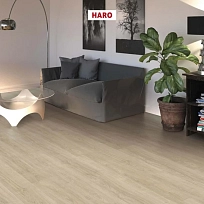 ДУБ ЭЛЕГАНЗА КРЕМОВО-БЕЛЫЙ ЛАМИНАТ  HARO  TRITTY 200 AQUA GRAN VIA ламинат для пола